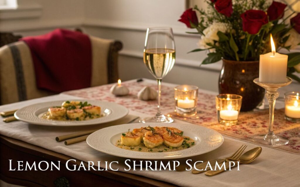 romantic-dinner-ideas-lemon-garlic-shrimp-scampi