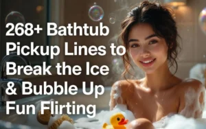 268+ Bathtub Pickup Lines to Break the Ice & Bubble Up Fun Flirting bathtub-pickup-lines-bubbly-fun