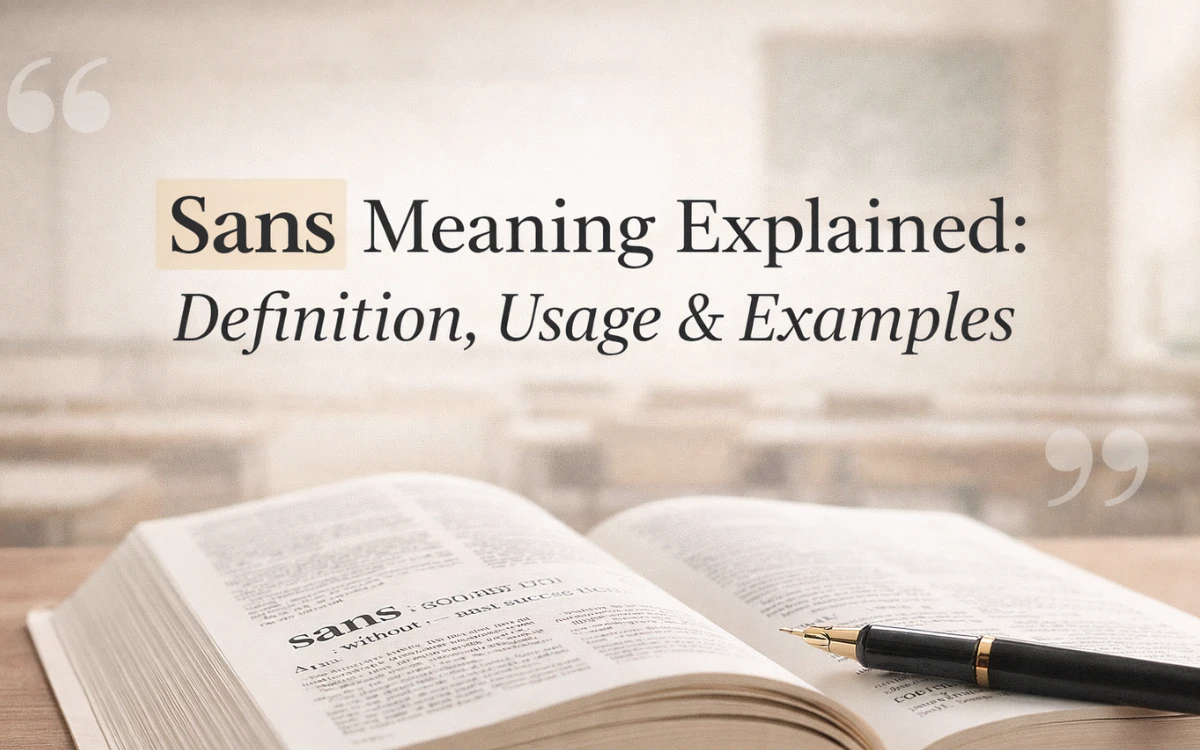 sans-definition